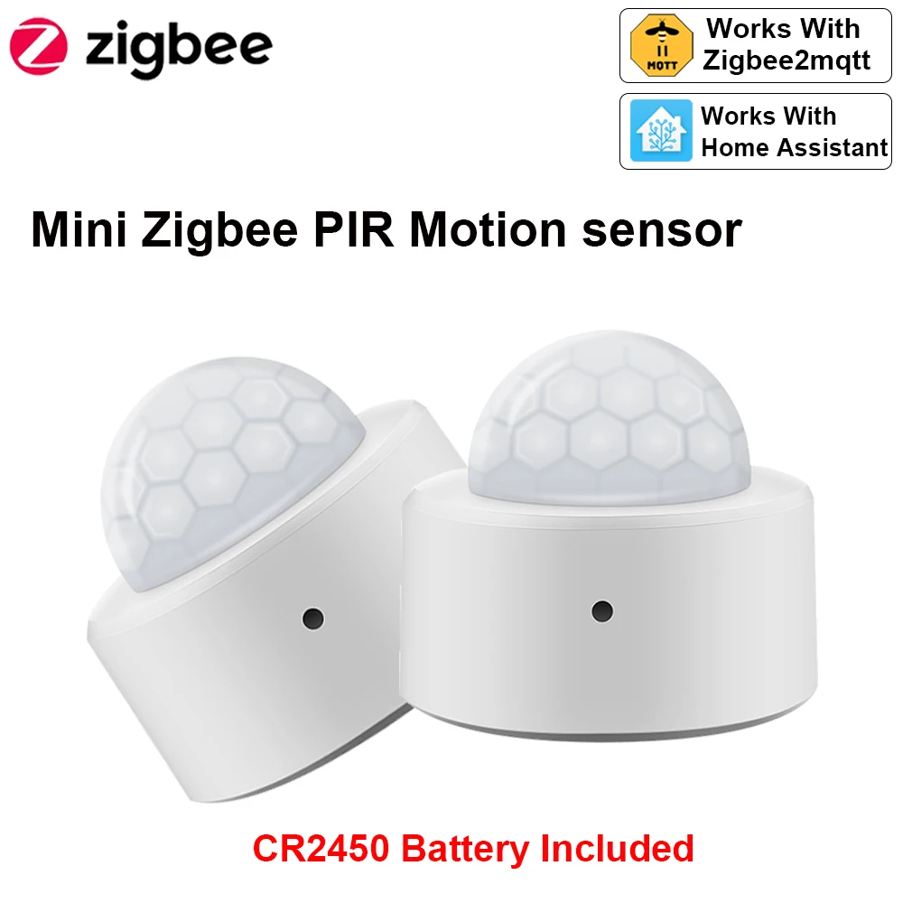 Zigbee Motion Sensor - Haozee 2 in 1 Zigbee Mini