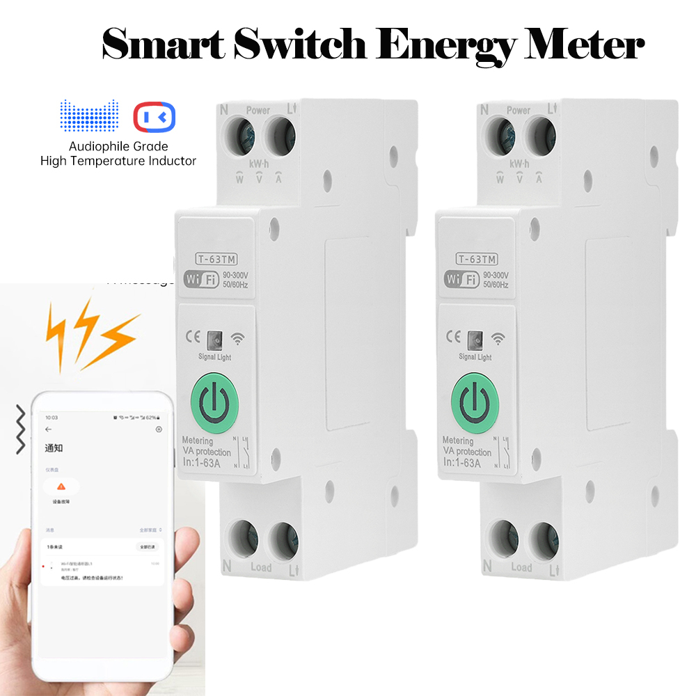 Smart Home Energy App - WIFI Smart Circuit Breaker Switch With