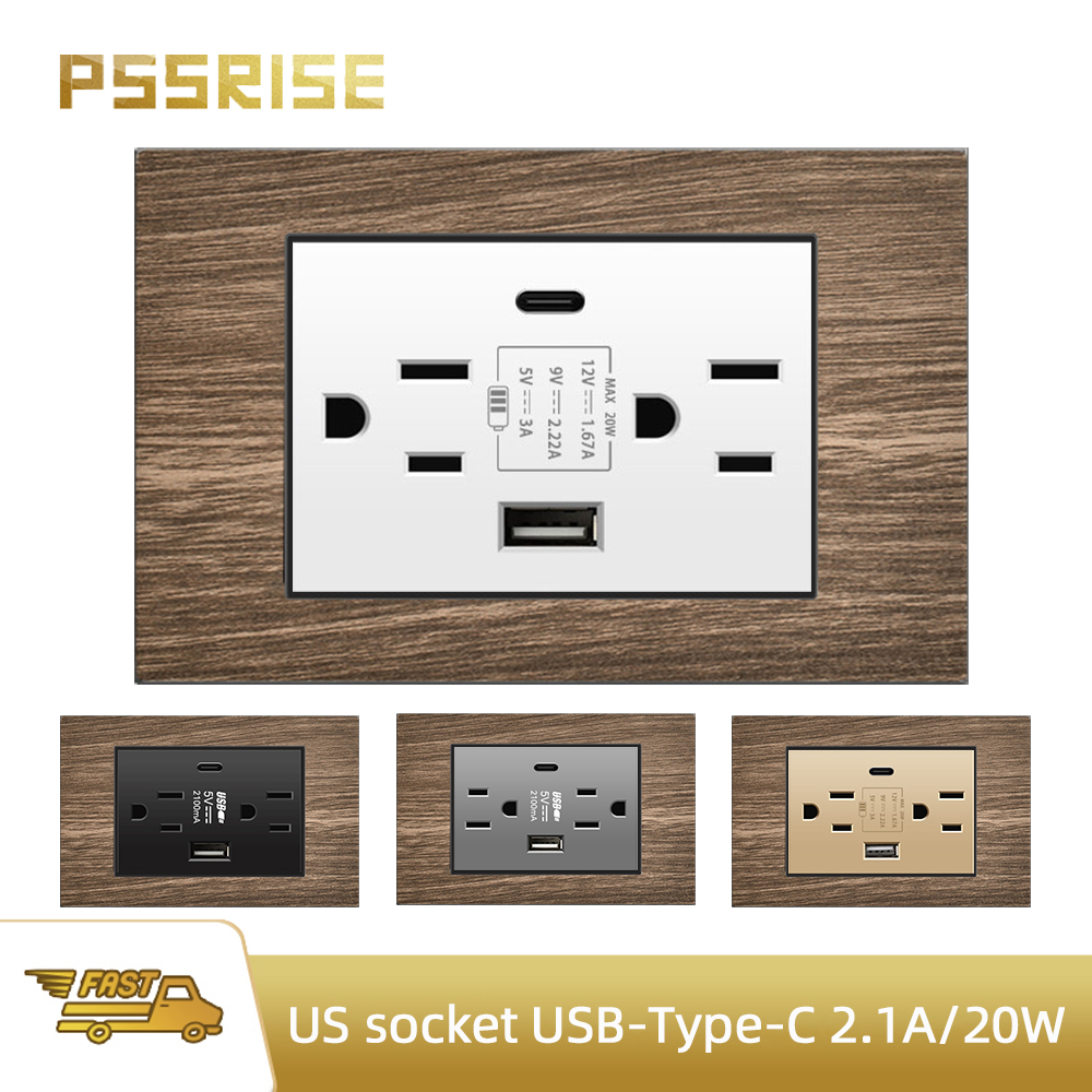 Smart Home Usb - PSSRISE US Standard 118mm USB Type-c