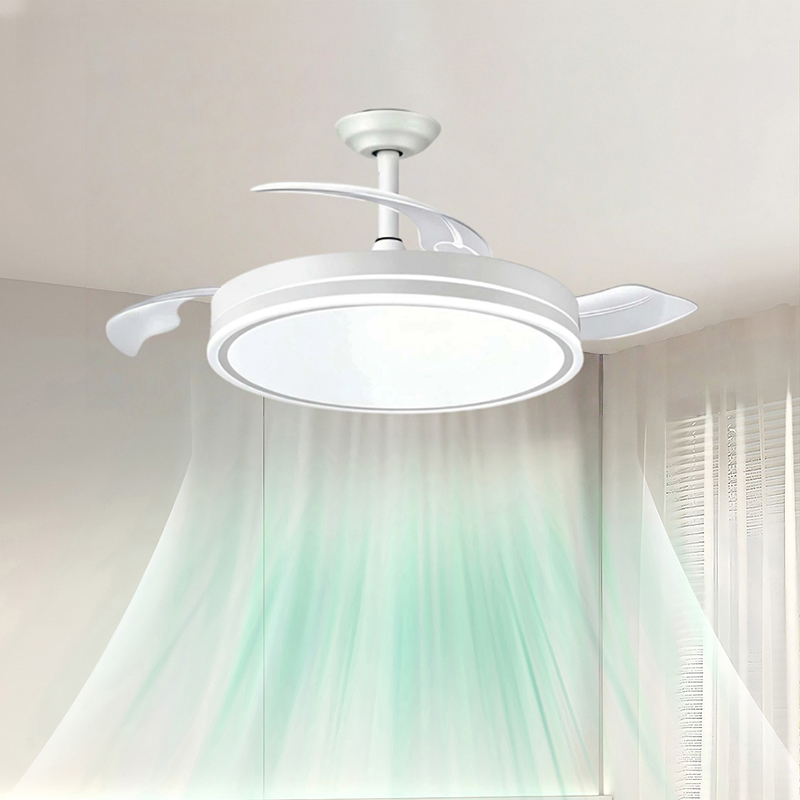 Smart Home Ventilation System - Smart LED Ceiling Fan with Lamp
