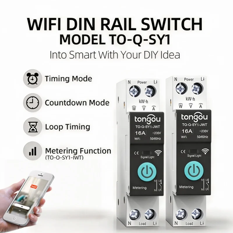 Smart Home Energy App - WiFi Smart Circuit Breaker Tuya Smart