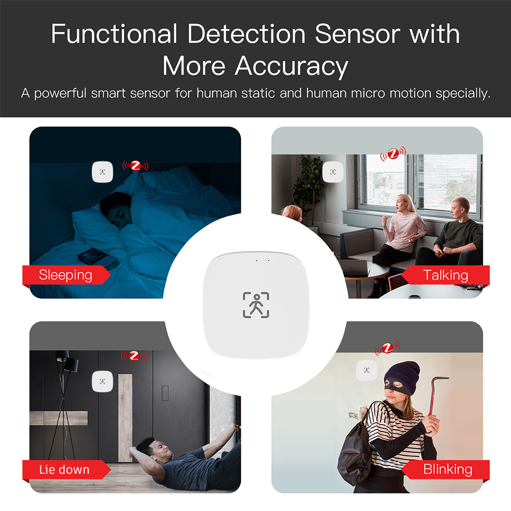 ZigBee Wifi 5.8/24G MmWave Rad – Zigbee Motion Sensor Bewertung und Preis