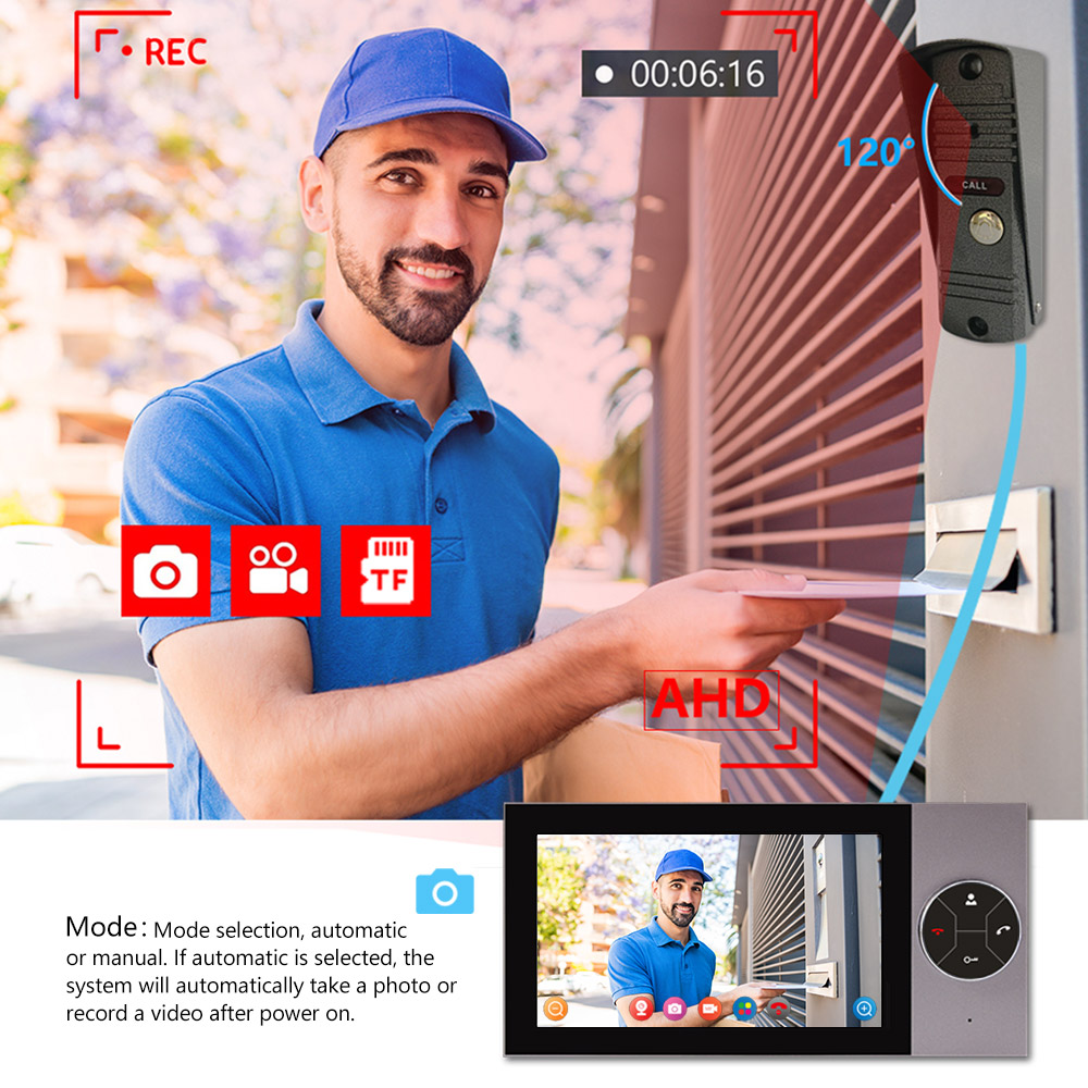 7Inch IPS Screen 2MP 1080P Tuy – Wifi Doorbell Camera Bewertung und Preis