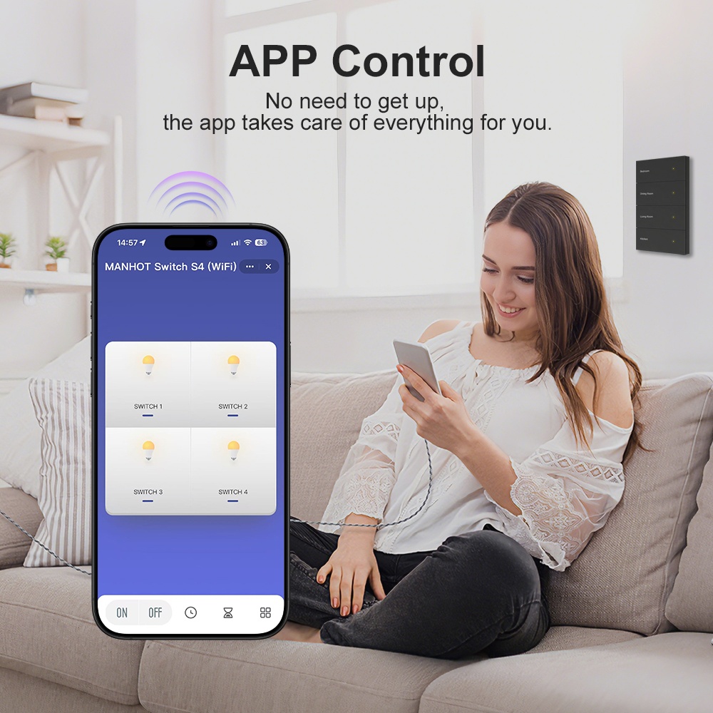 Manhot DIY Name Switch Zigbee  – Smart Home Diy Bewertung und Preis