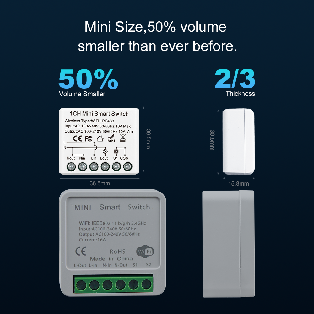 For Tuya WIFI 10A Smart Light  – Smart Home Diy Bewertung und Preis