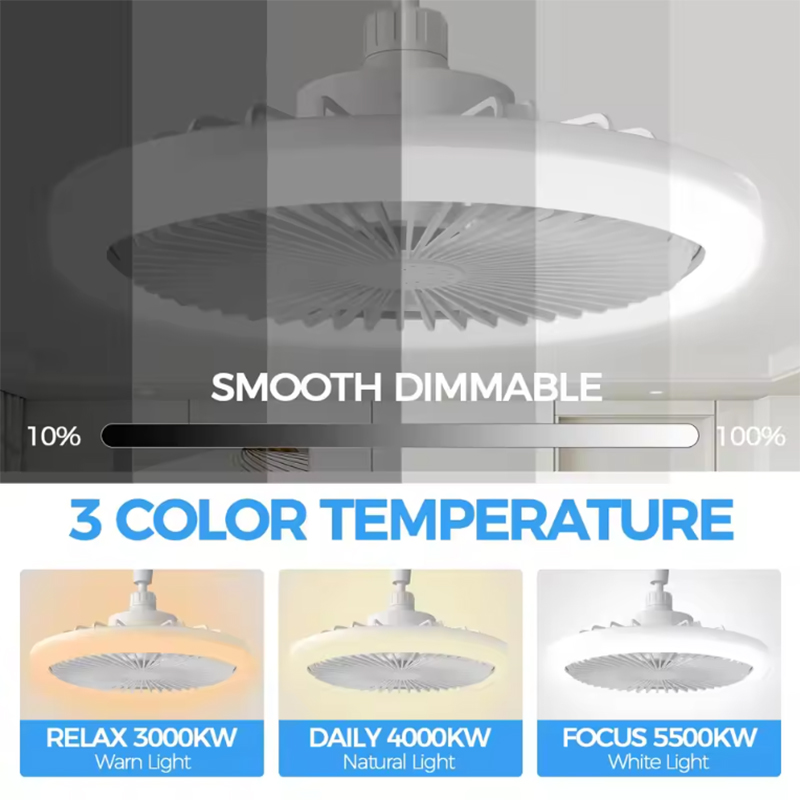 Modern Smart ceiling fan with  – Smart Home Ventilation System Bewertung und Preis