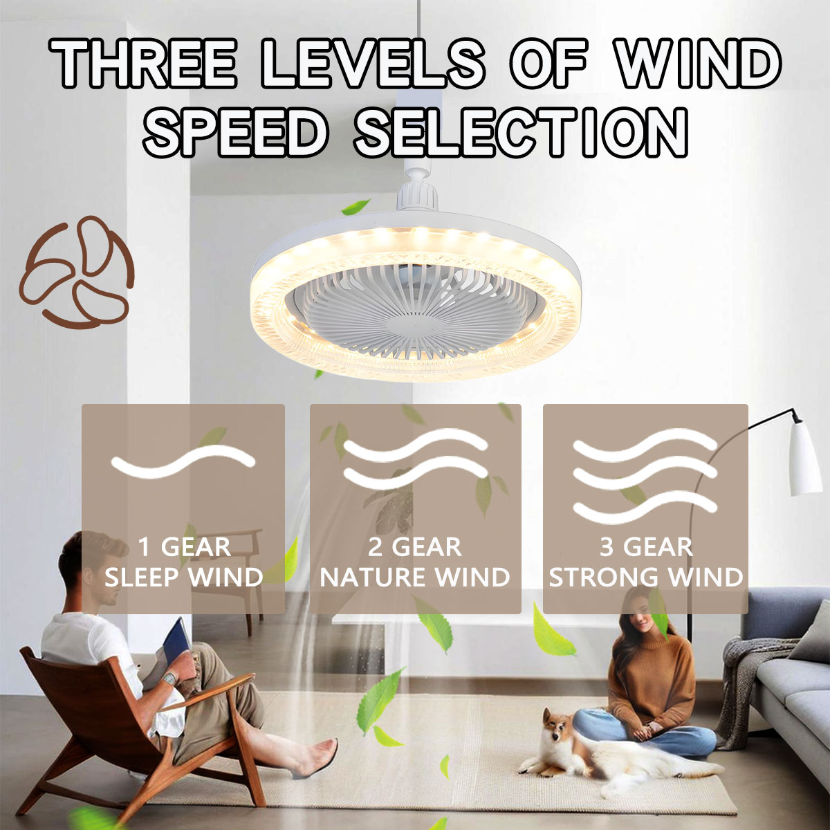 Smart 3 In 1 Ceiling Fan With  – Smart Home Ventilation System Bewertung und Preis