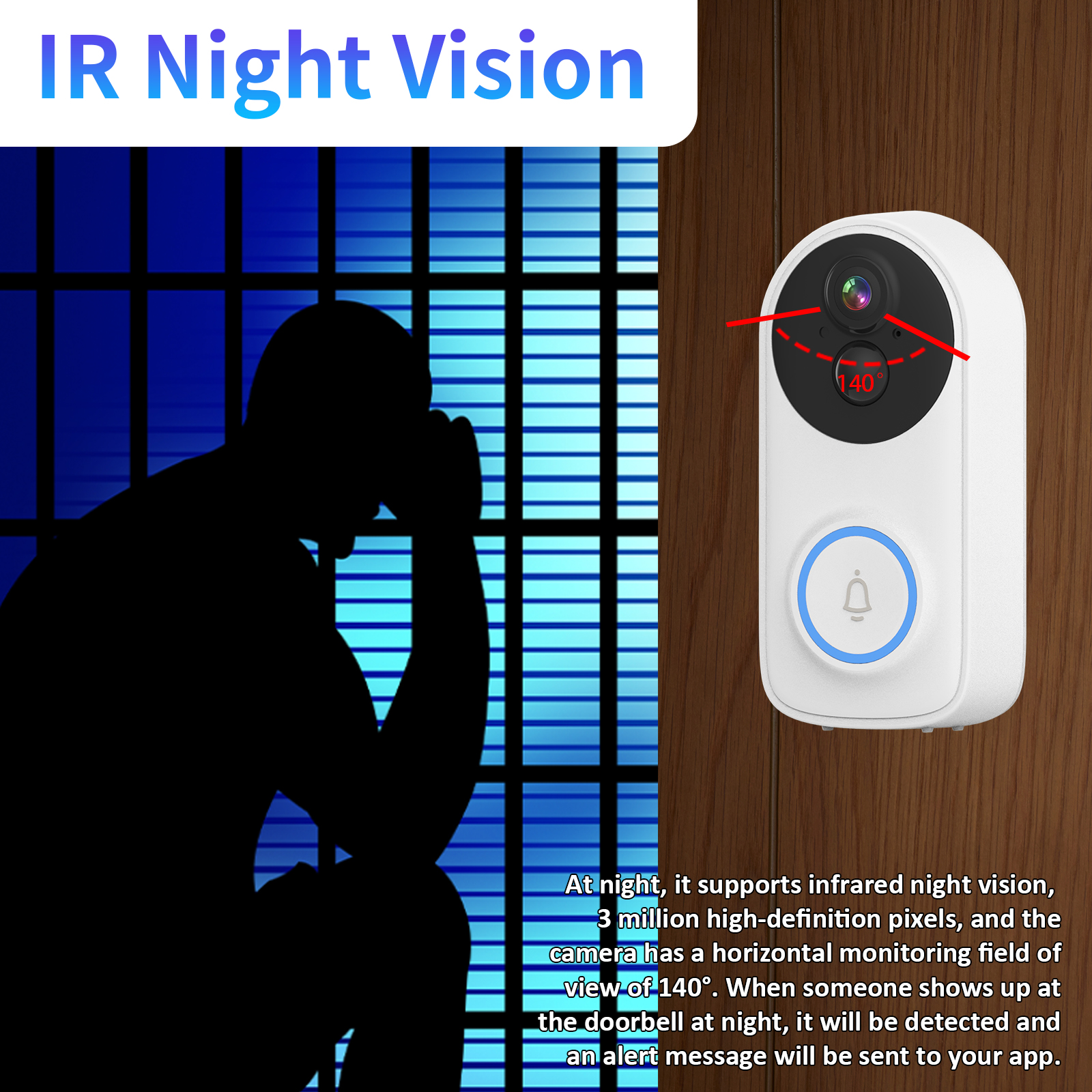 3MP 1296P iCsee APP Wireless W – Wifi Doorbell Camera Bewertung und Preis
