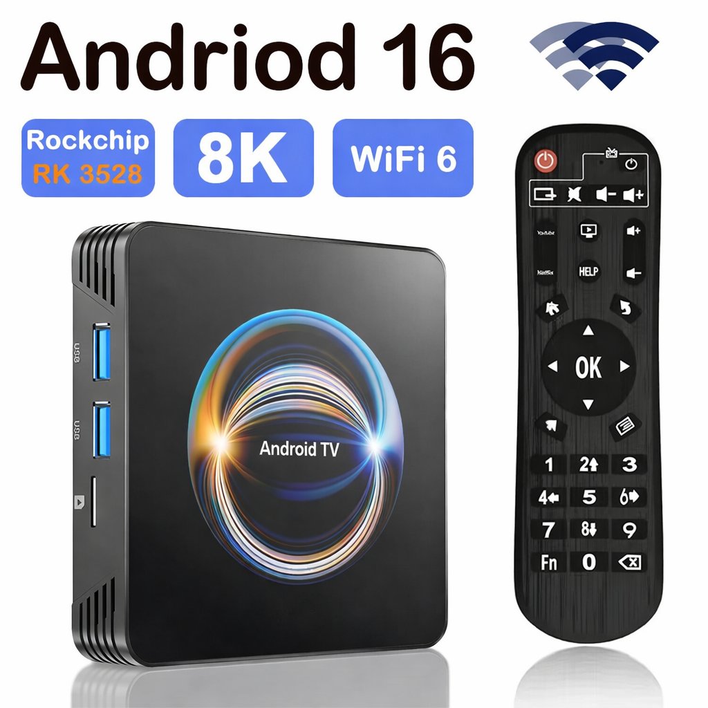 Android 16.0 TV Box 4K HD Stre – Smart Home Youtube Bewertung und Preis