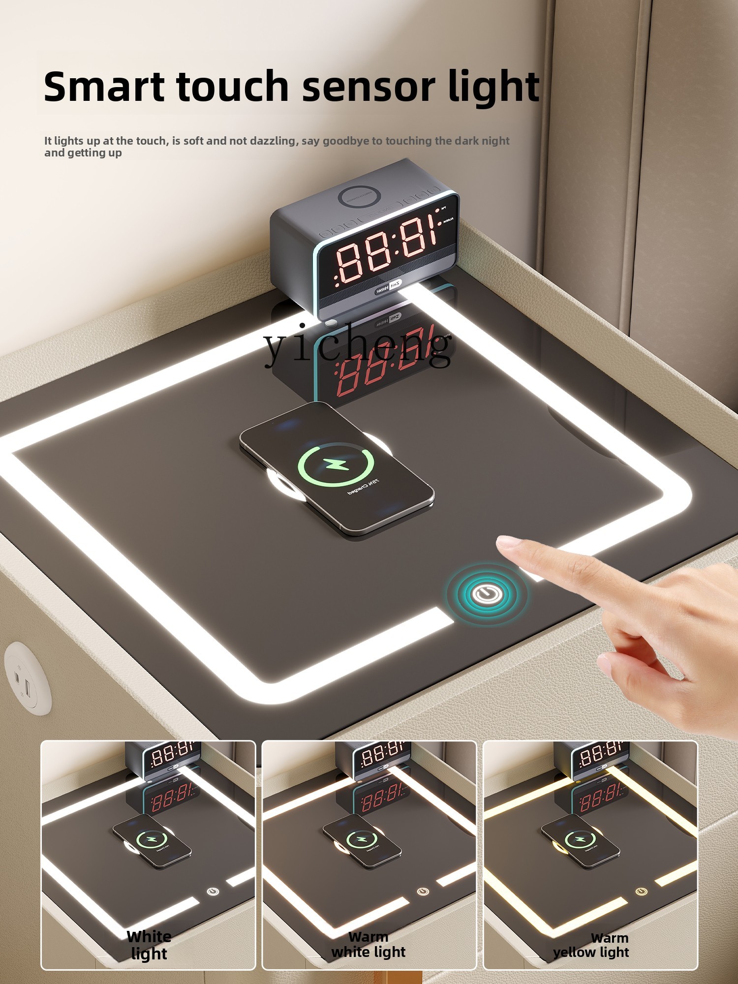 XL Smart Bedside Table Safe In – Smart Home Xl Bewertung und Preis