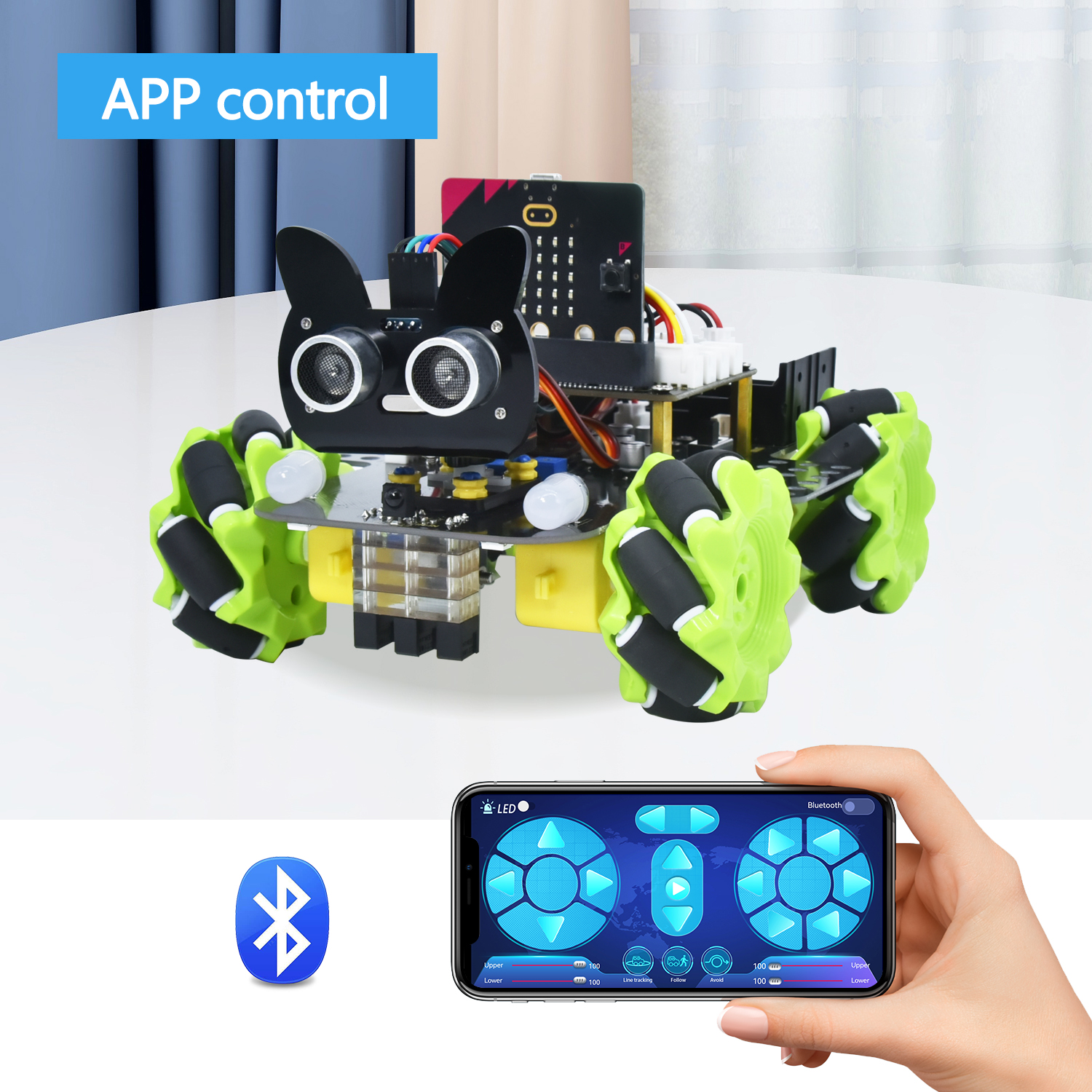 Keyestudio Microbit V2.0 4WD M – Smart Home Micro Bit Bewertung und Preis