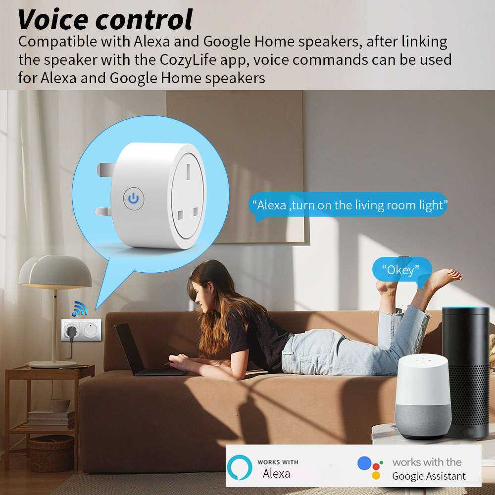 WiFi Smart Socket 16A UK plug  – Smart Home Energy App Bewertung und Preis