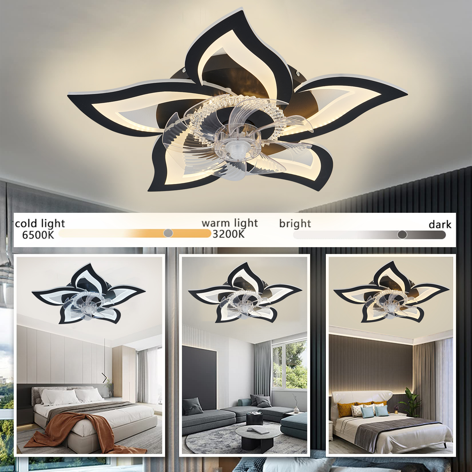 Lotus Led Ceiling Fan with Sma – Smart Home Ventilation System Bewertung und Preis