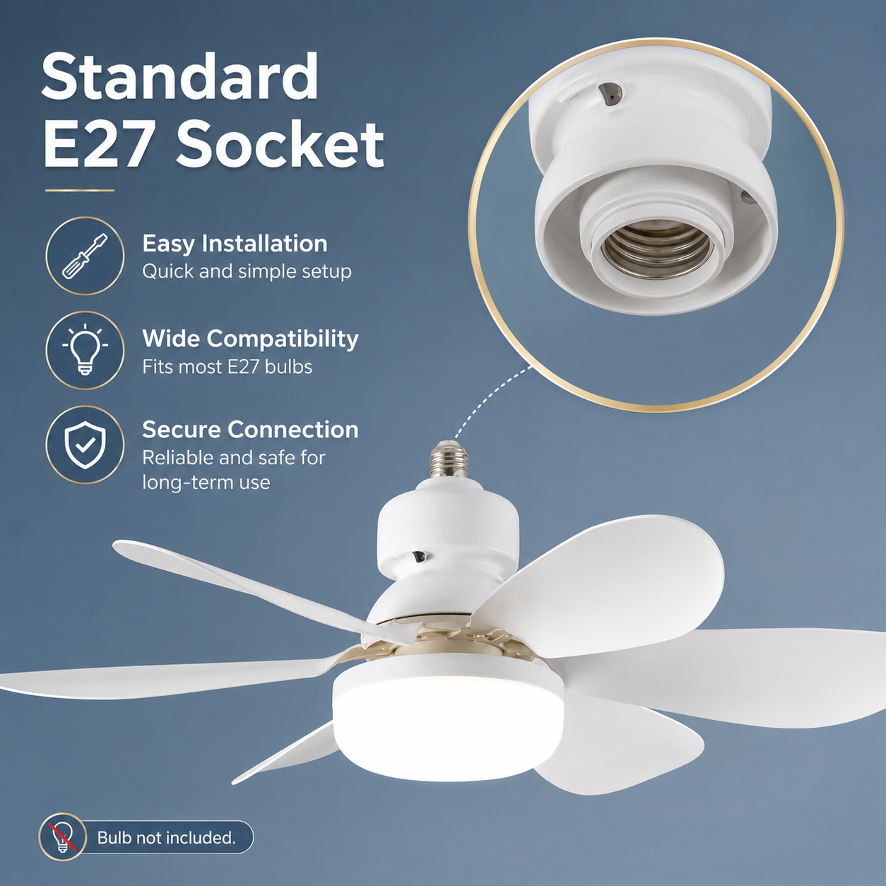 E27 base household silent ceil – Smart Home Ventilation System Bewertung und Preis