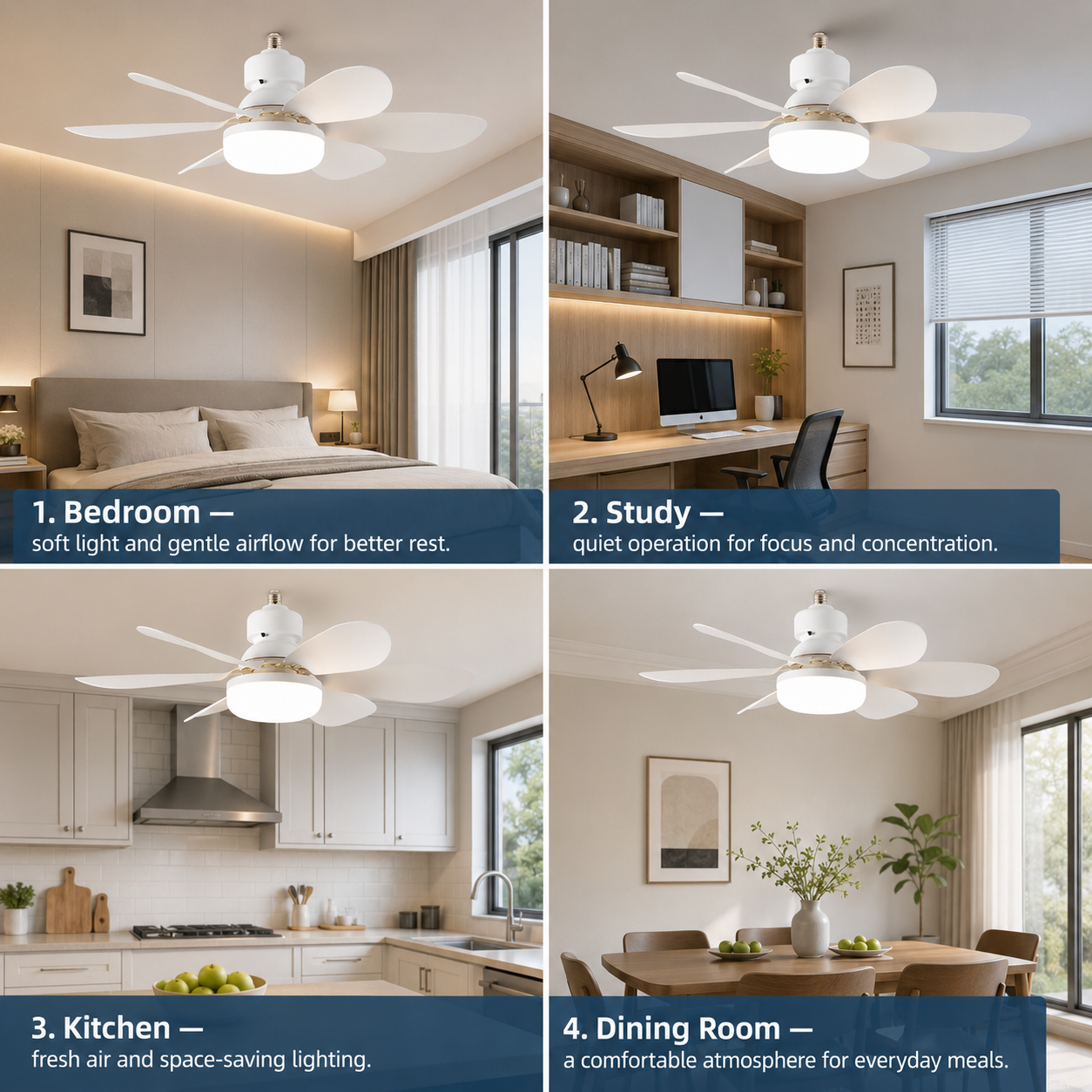 E27 base household silent ceil – Smart Home Ventilation System Bewertung und Preis