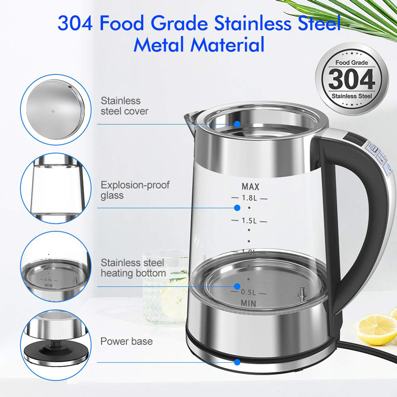 Smart Thermostatic Glass Elect – Home Smart Kettle Bewertung und Preis