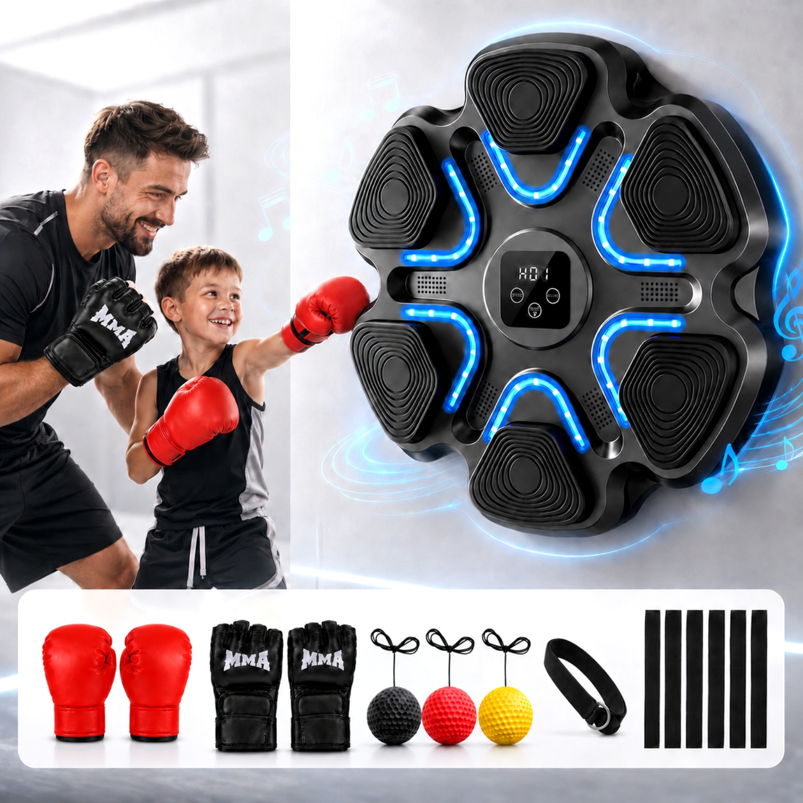 Music Boxing Machine Kids Adul – Smart Home Gym Bewertung und Preis