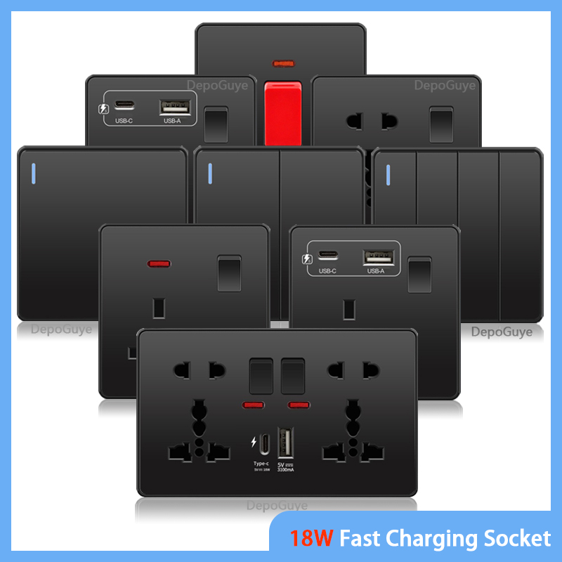 Universal Black USB Type-C 18W – Smart Home Usb Bewertung und Preis