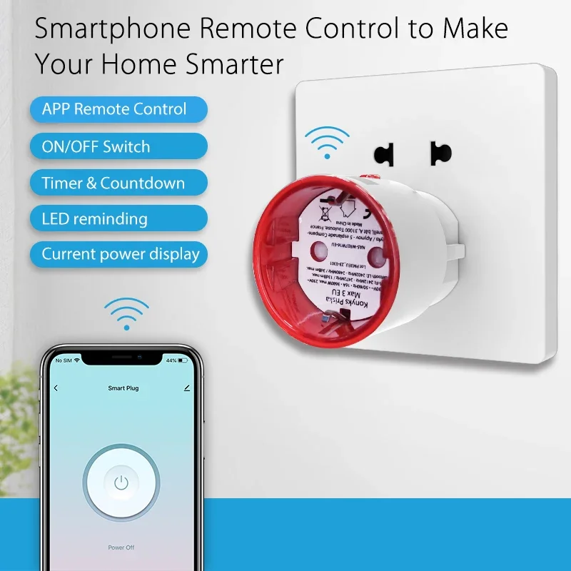 Tuya WiFi Smart Plug Socket EU – Smart Home Energy Monitor Bewertung und Preis