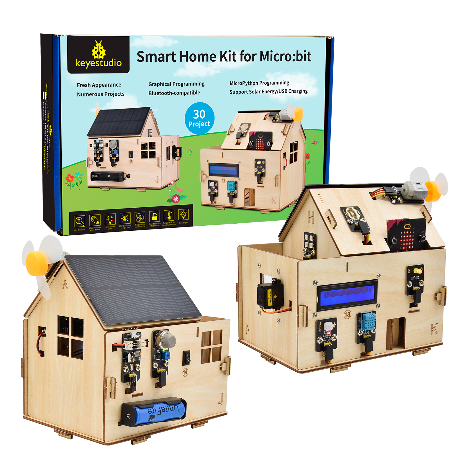 Kidsbits Keyestudio Microbit V – Smart Home Micro Bit Bewertung und Preis