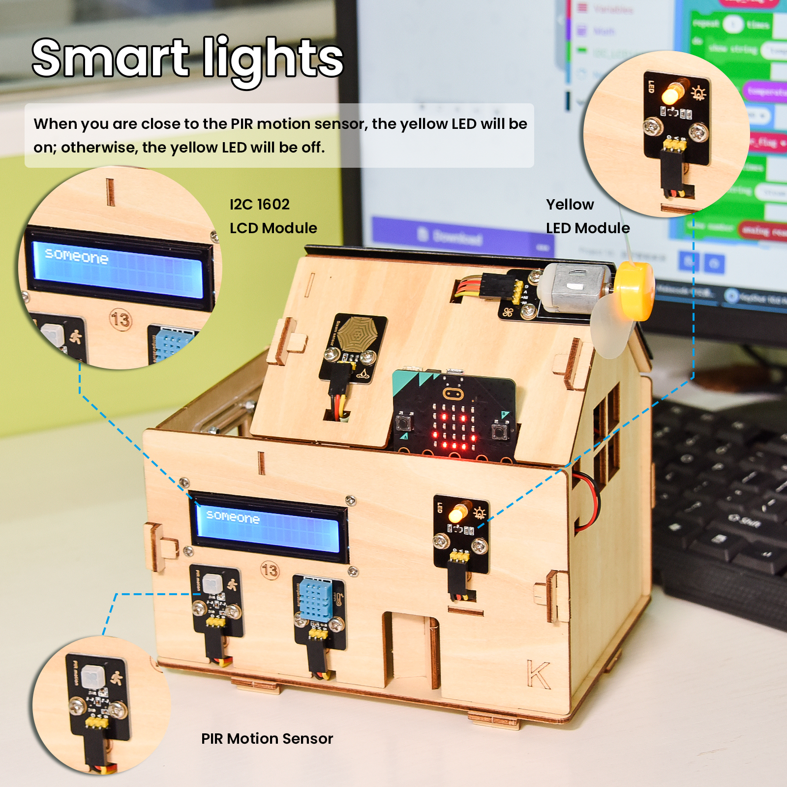 Kidsbits Keyestudio Microbit V – Smart Home Micro Bit Bewertung und Preis