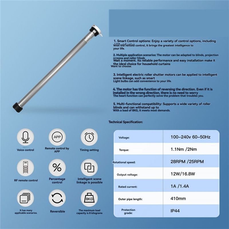 Tuya Zigbee Smart Roller Shade – Smart Home Youtube Bewertung und Preis