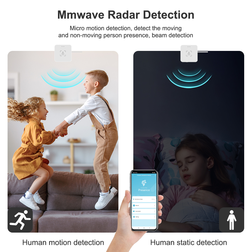 Tuya WiFi/ Zigbee Smart Human  – Zigbee Motion Sensor Bewertung und Preis