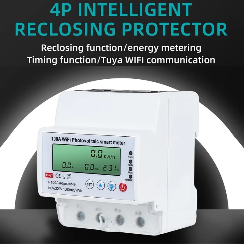 4P 1-100A WiFi Photovoltaic Sm – Smart Home Energy Monitor Bewertung und Preis