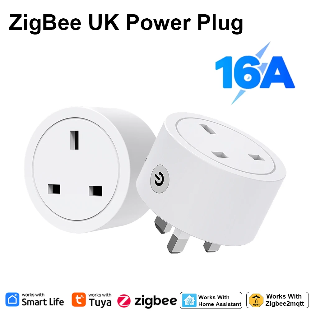Zigbee Smart Plug 16A UK Socke – Smart Home Energy Monitor Bewertung und Preis