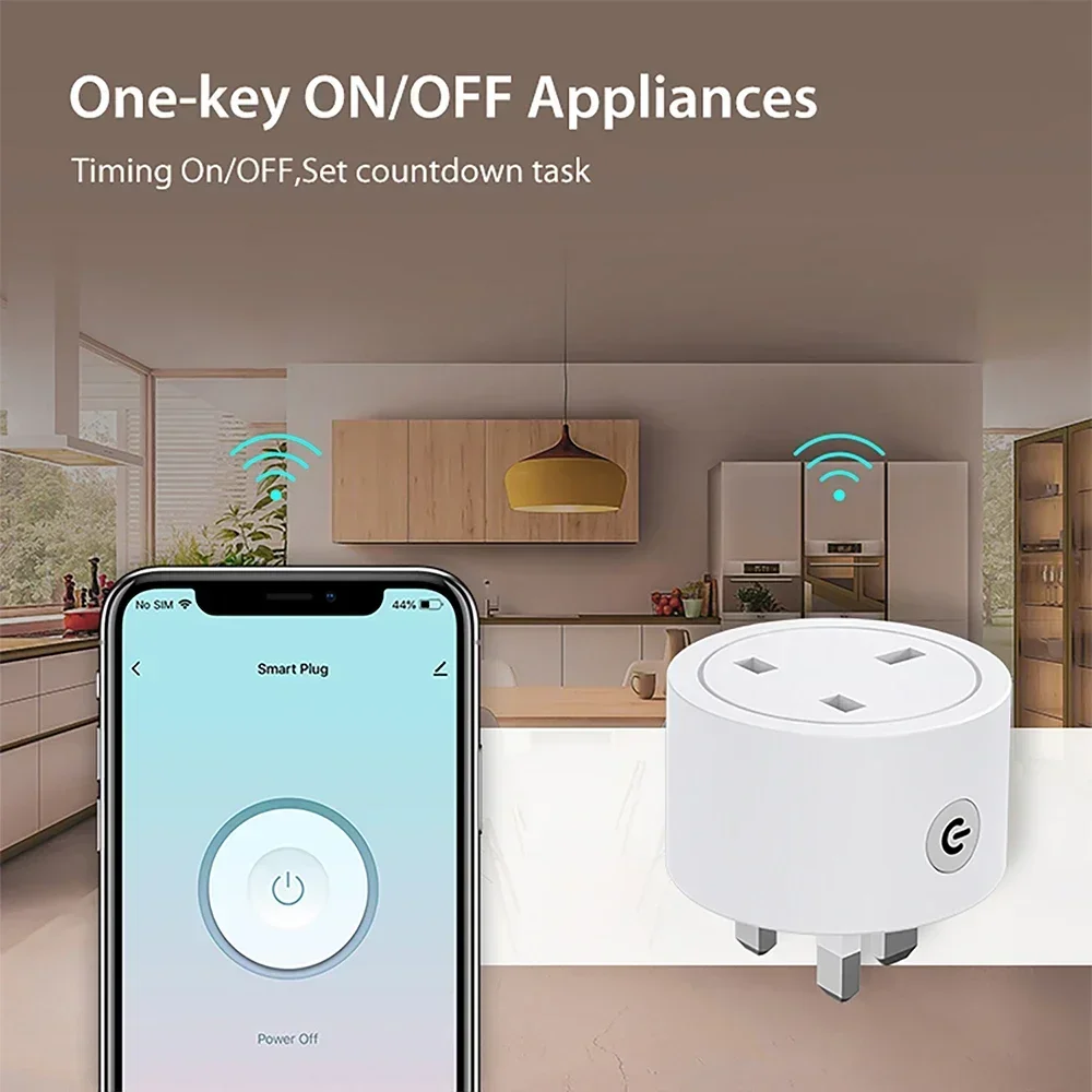 Zigbee Smart Plug 16A UK Socke – Smart Home Energy Monitor Bewertung und Preis