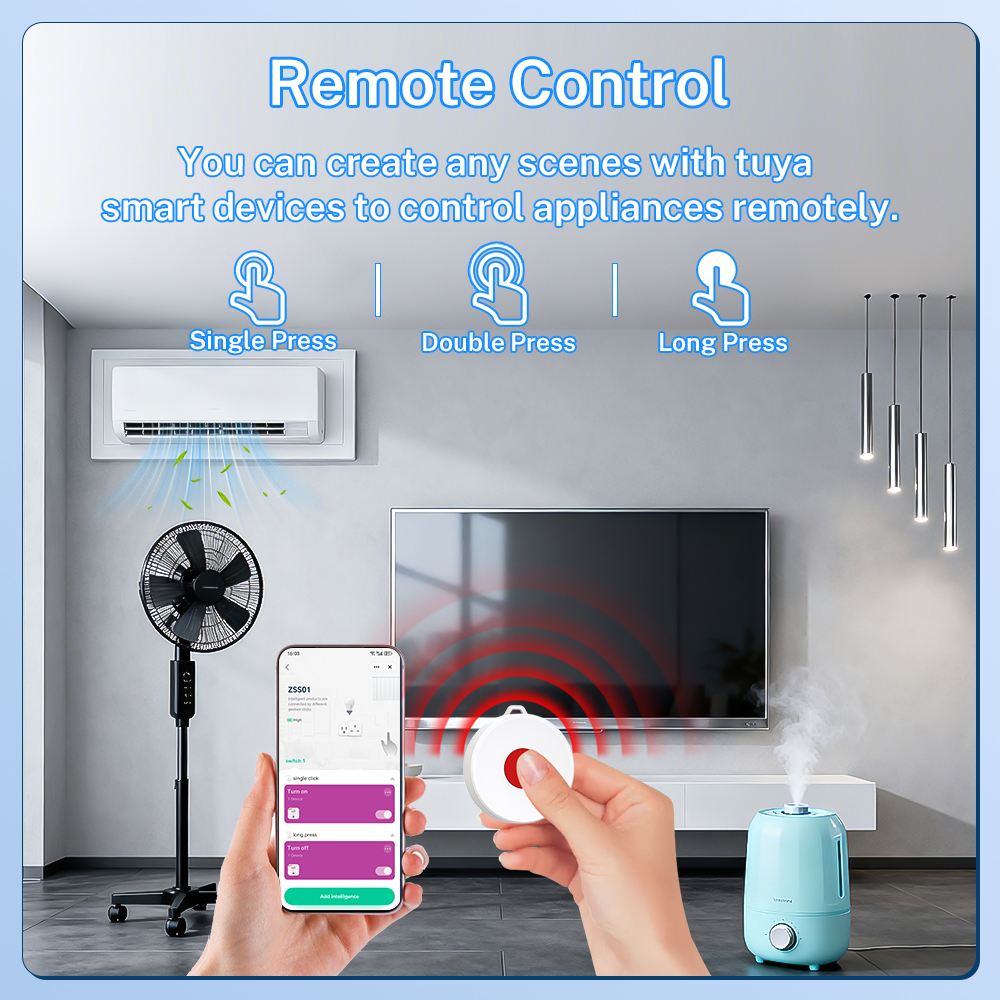 Tuya ZigBee Smart Button IP65  – Smart Home Diy Bewertung und Preis