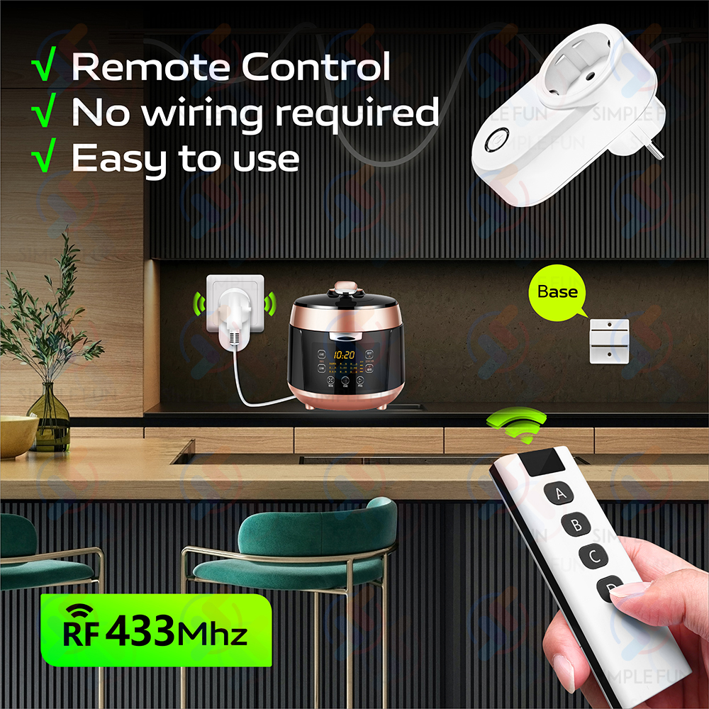 433Mhz Wireless Remote Control – Smart Home Utilities Bewertung und Preis