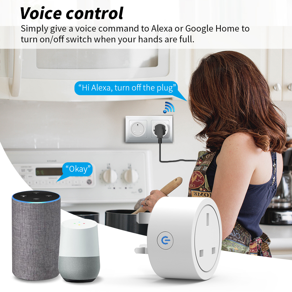 20A Tuya WiFi Smart UK Plug So – Smart Home Energy App Bewertung und Preis
