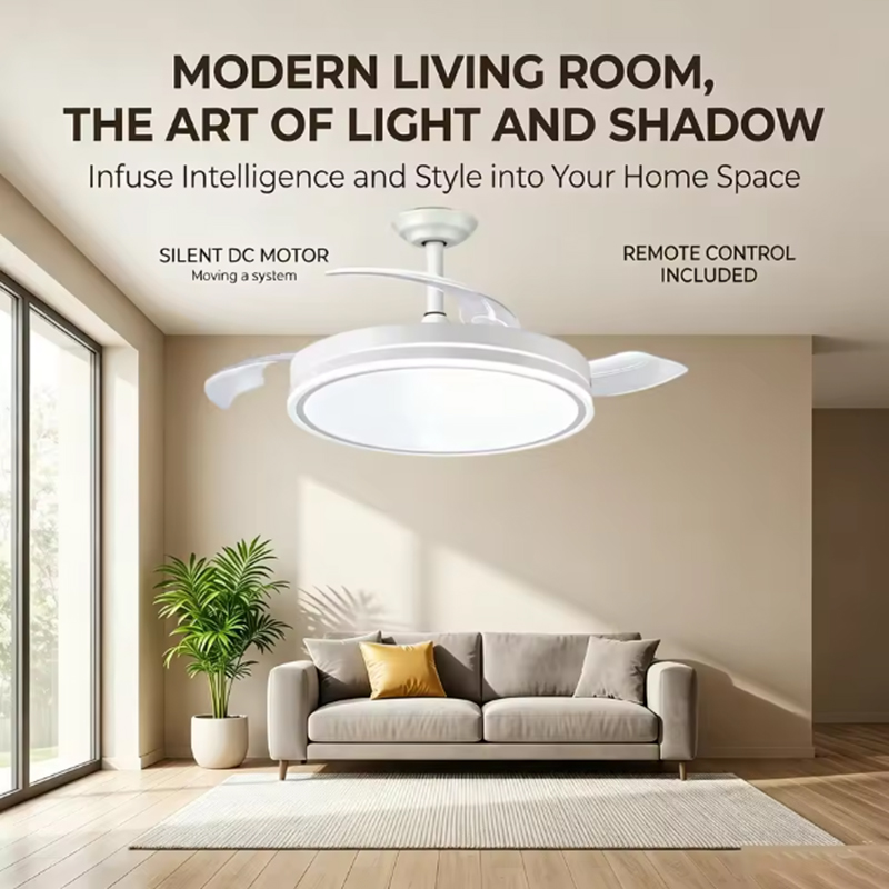 Smart LED Ceiling Fan with Lam – Smart Home Ventilation System Bewertung und Preis