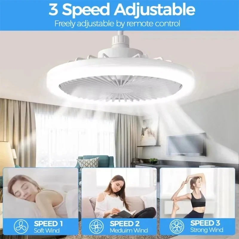 Rotatable 3in1 Ceiling Fan Lig – Smart Home Ventilation System Bewertung und Preis