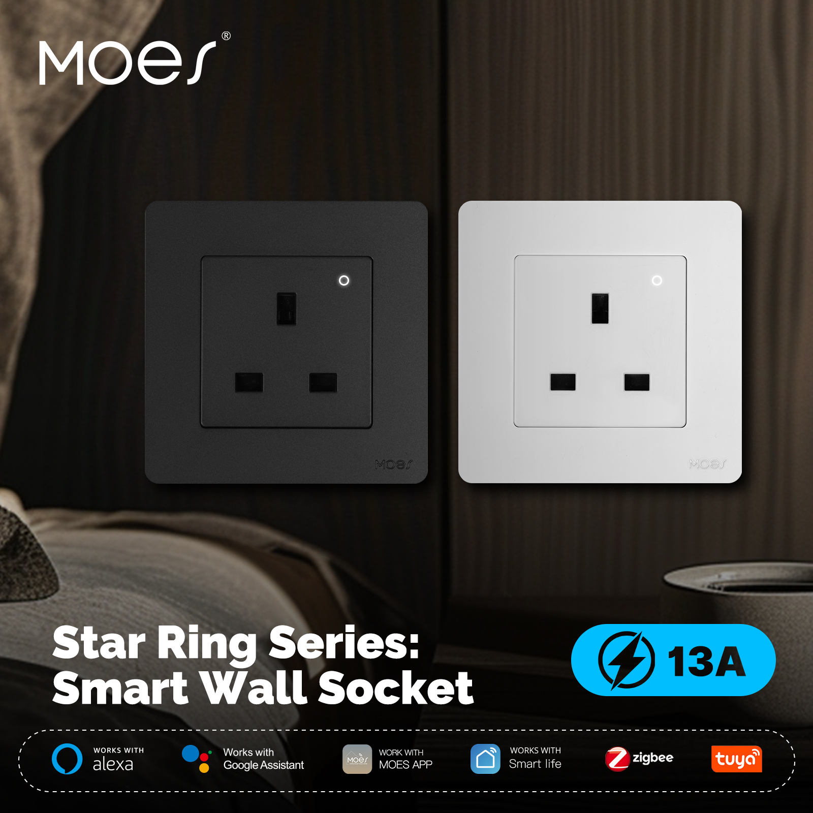 MOES Tuya ZigBee Smart Socket  – Smart Home Energy App Bewertung und Preis