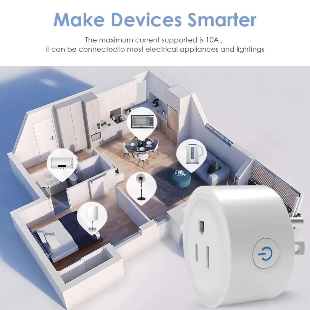 Tuya Smart Wifi Plug US Standa – Smart Home Utilities Bewertung und Preis