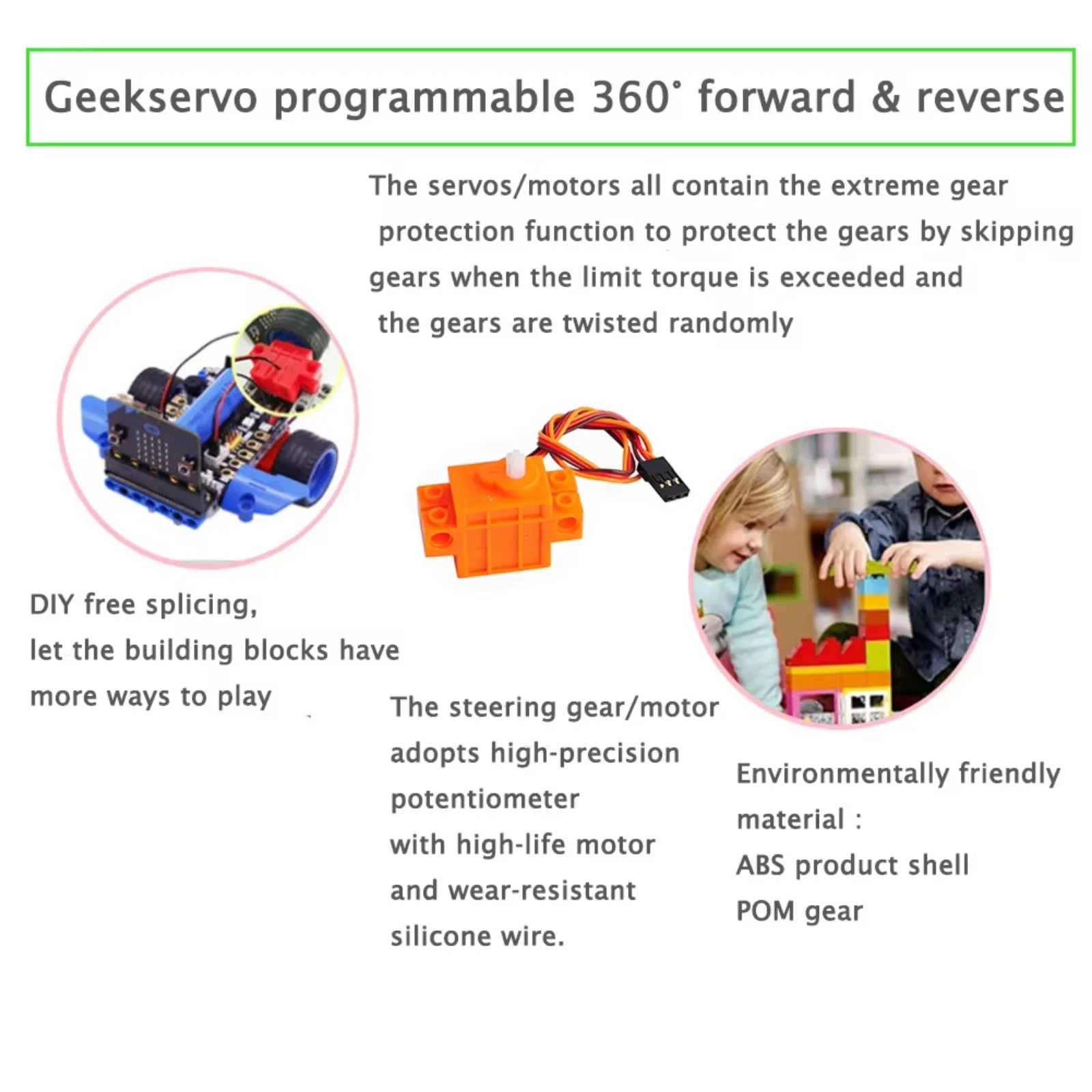 4pcs Geekservo 360 Degree Cont – Smart Home Micro Bit Bewertung und Preis