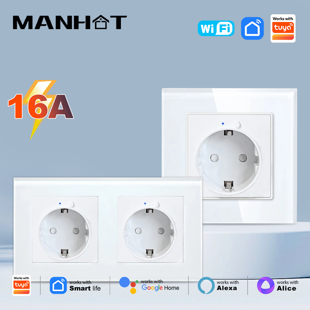 MANHOT WiFi Smart EU Wall Sock – Smart Home Energy App Bewertung und Preis