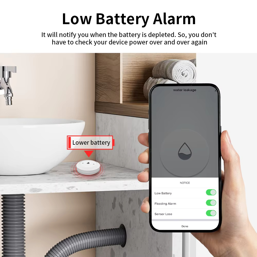 For Tuya Zigbee Smart Water Le – Smart Home Water Level Sensor Bewertung und Preis