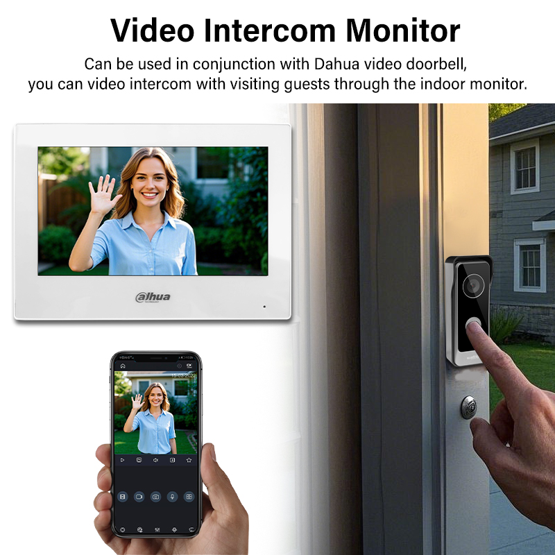 Dahua 2-Wire WiFi Indoor Monit – Wifi Doorbell Camera Bewertung und Preis