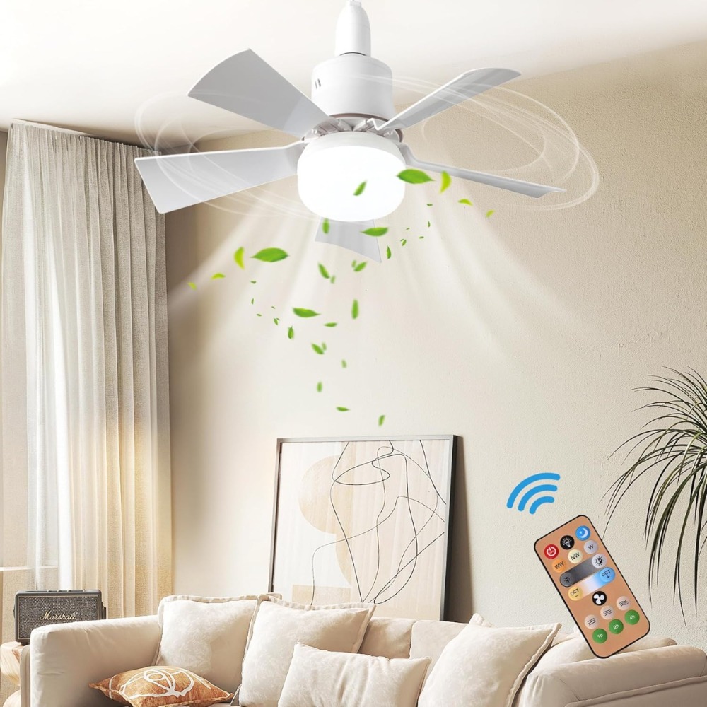 LED Ceiling Fan With Light E27 – Smart Home Ventilation System Bewertung und Preis