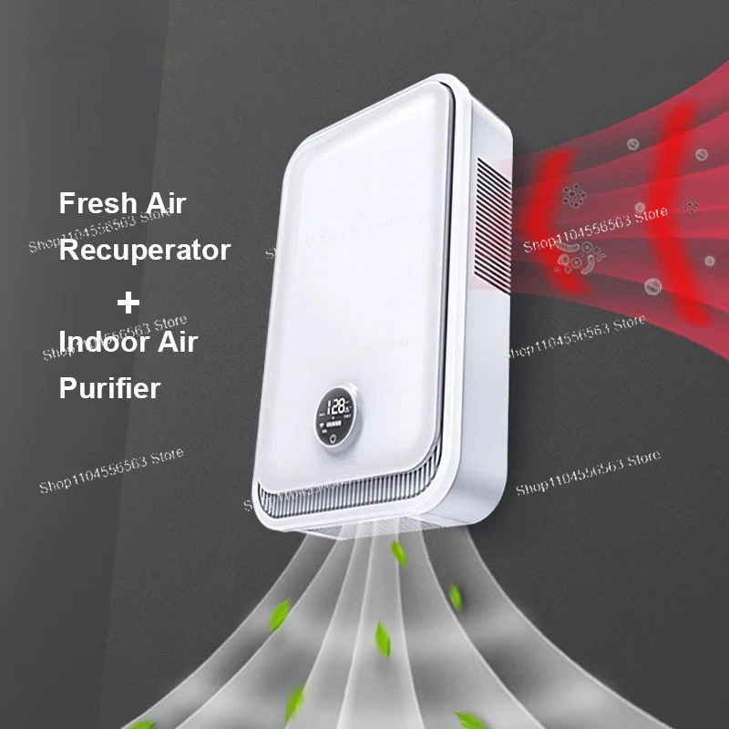 ​​Wall Mounted ERV Recuperator – Smart Home Ventilation System Bewertung und Preis