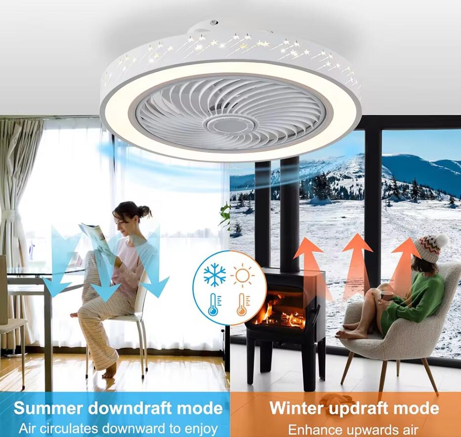 46CM Smart App Ceiling Fan wit – Smart Home Ventilation System Bewertung und Preis