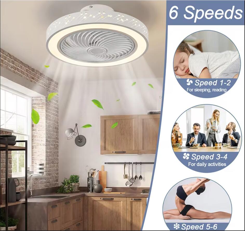 46CM Smart App Ceiling Fan wit – Smart Home Ventilation System Bewertung und Preis