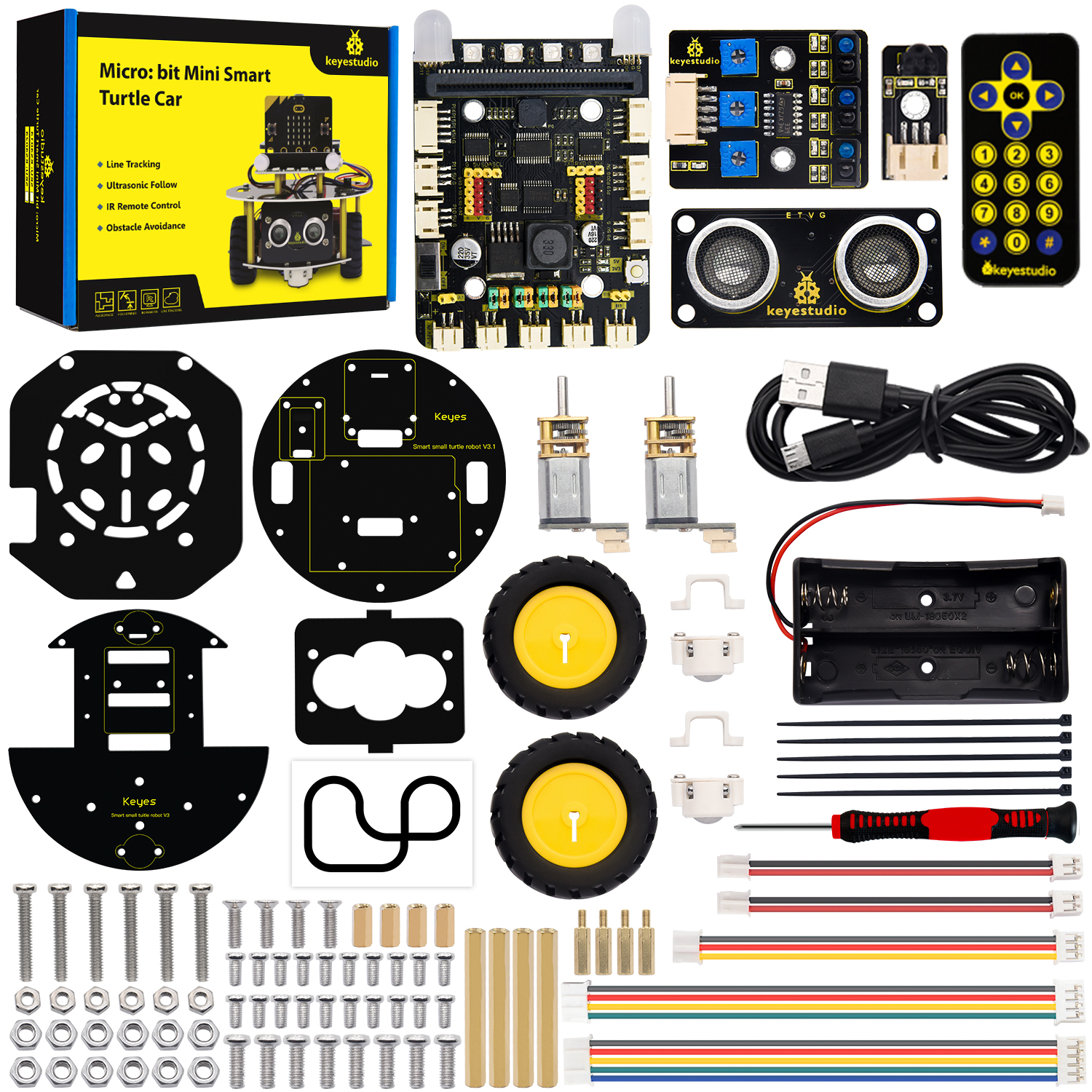 Keyestudio Micro:Bit V2 Robot  – Smart Home Micro Bit Bewertung und Preis