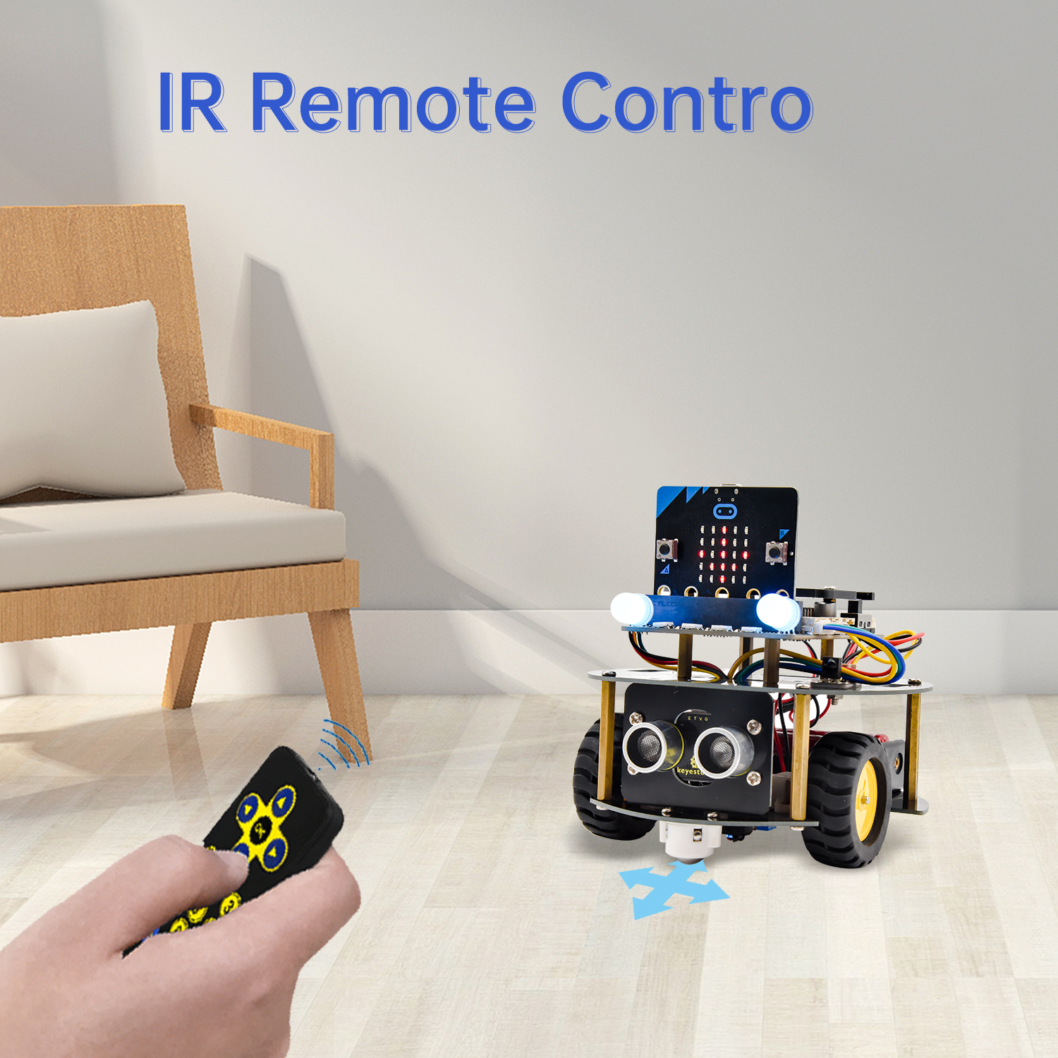 Keyestudio Micro:Bit V2 Robot  – Smart Home Micro Bit Bewertung und Preis