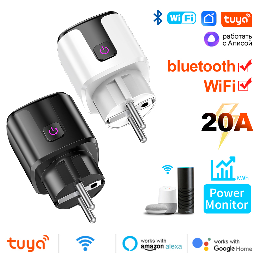 Tuya Smart 20A EU Plug WiFi+Bl – Smart Home Energy Monitor Bewertung und Preis