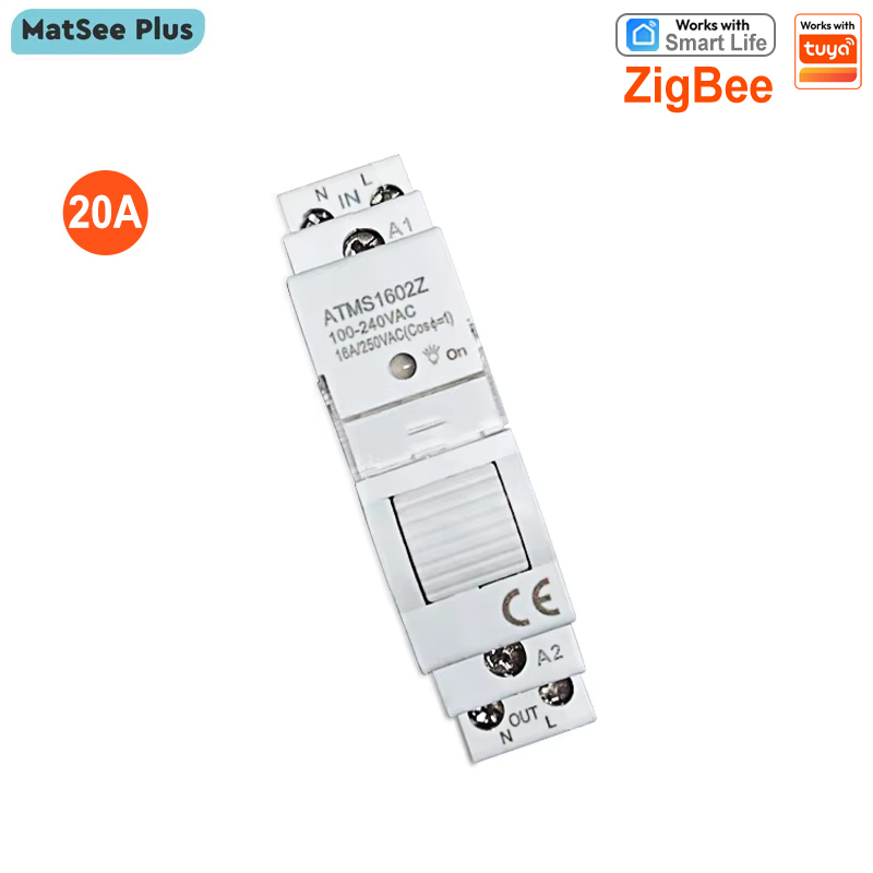 Smart Life ZigBee 20A Din Rail – Smart Home Energy App Bewertung und Preis