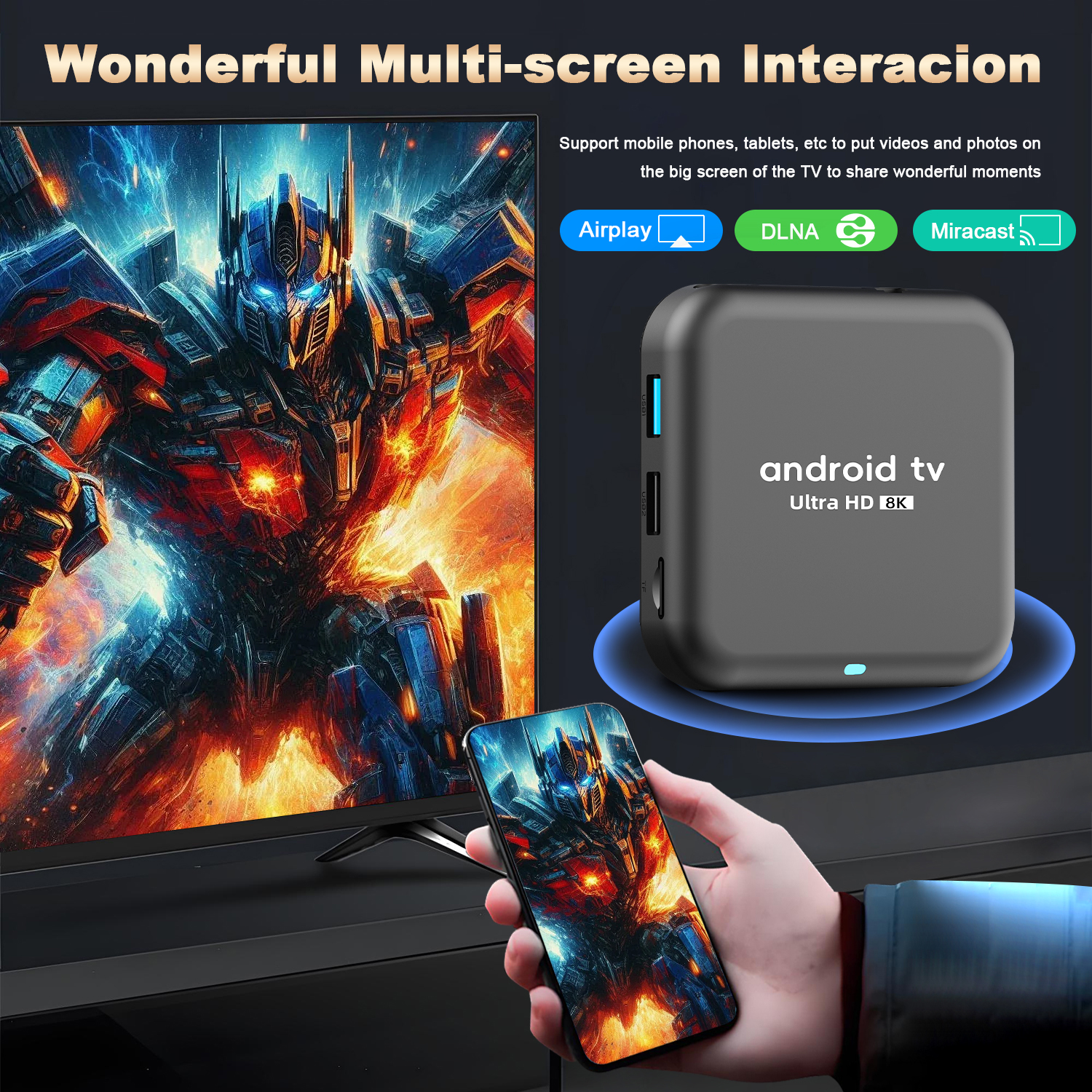 Q18 Android TV Box 4K Ultra HD – Smart Home Youtube Bewertung und Preis